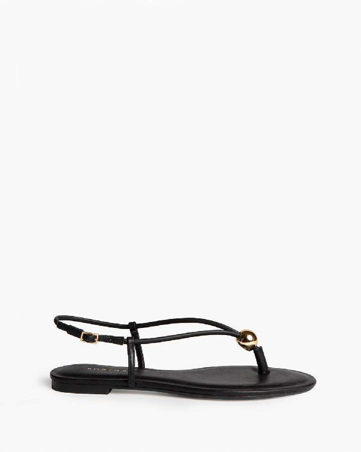 Sandalia Plana Negra