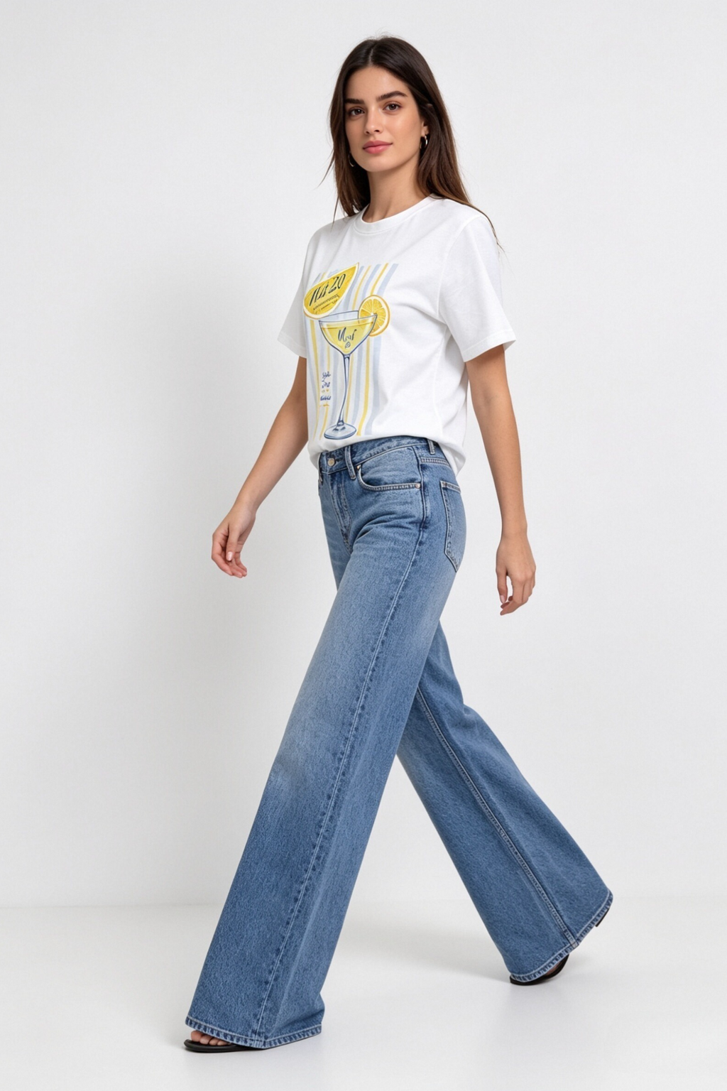 CAMISETA BLANCA GALERY COCKTAIL