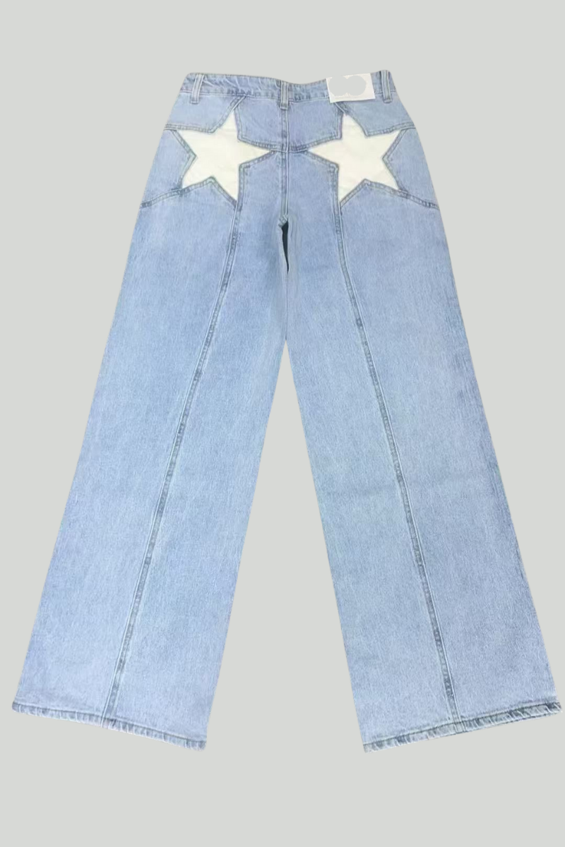 Vaquero Con Estrellas Blancas