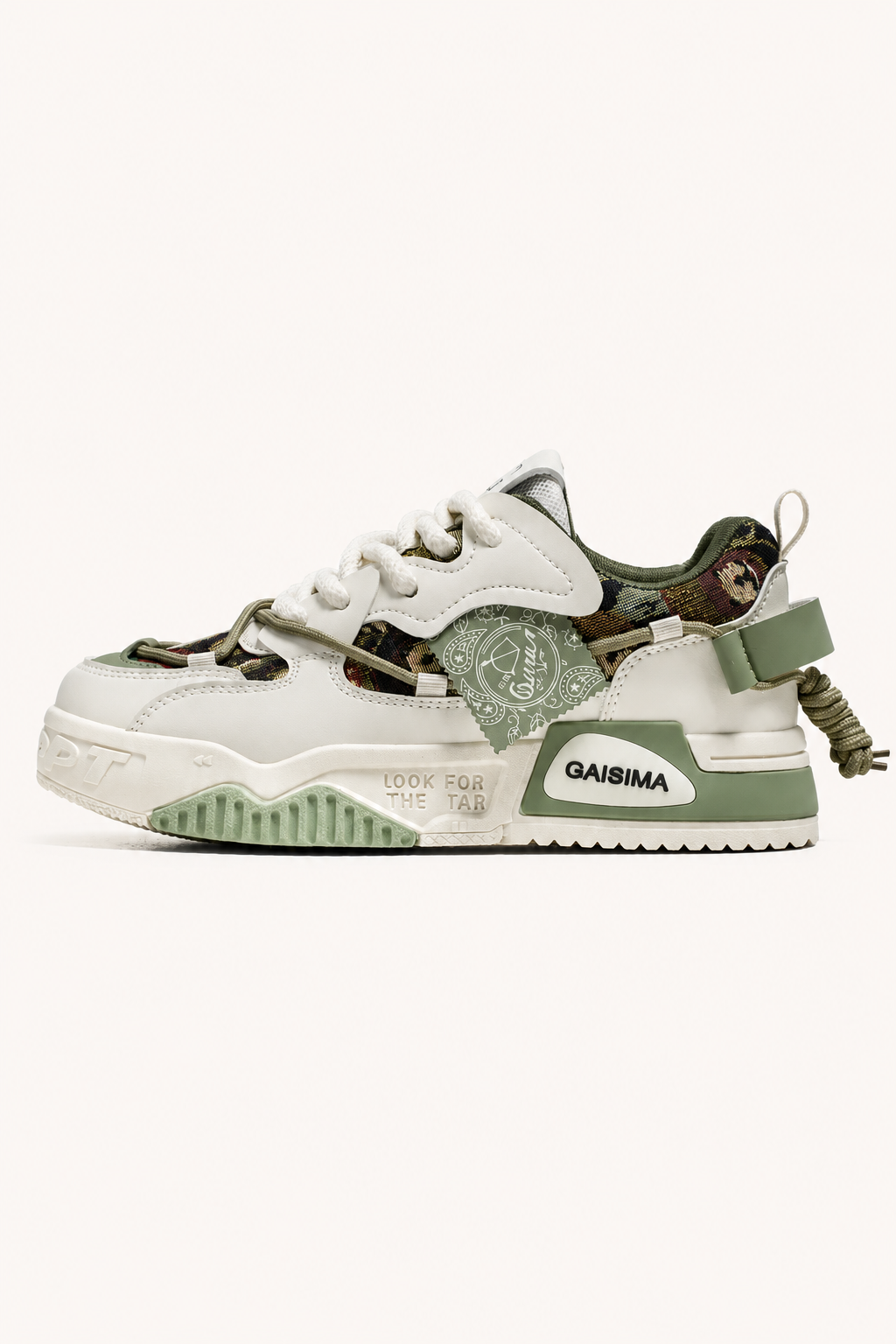 Zapatos deportivos hombre casual urbanos cordones suela gruesa - Kaelor