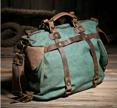 Atlas Vintage Canvas Messenger Bag