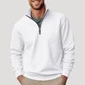 Renzo | Sudadera para hombre con cuello alto y media cremallera