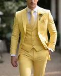 Elian | Traje de tres piezas para hombre y blazer recto