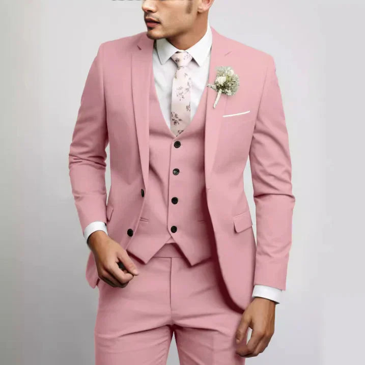 Elio | Traje para hombre de tres piezas con chaleco