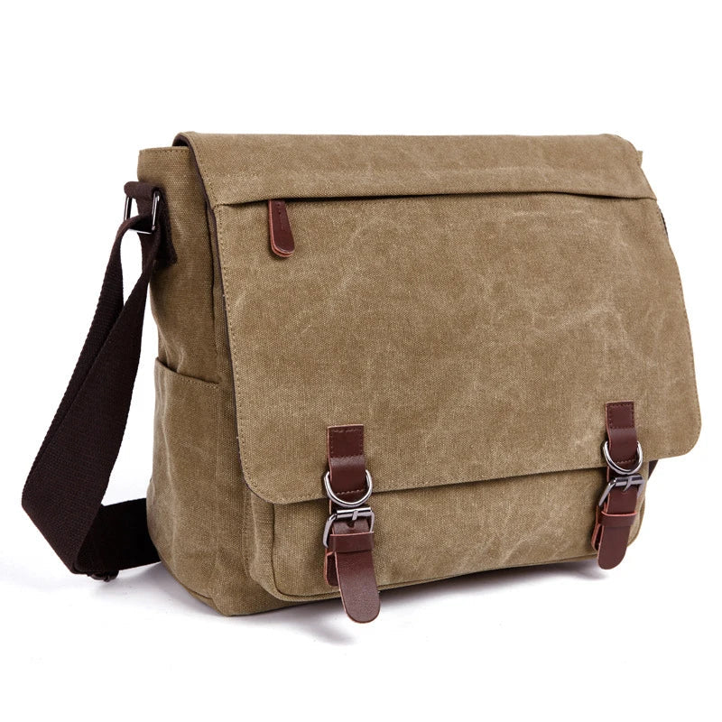 Marco Vintage Canvas Messenger Bag