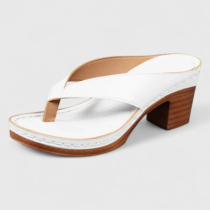 Amapola | Tacones ortopédicos con diseño abierto y cuña