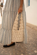 Bolso Crochet Flores