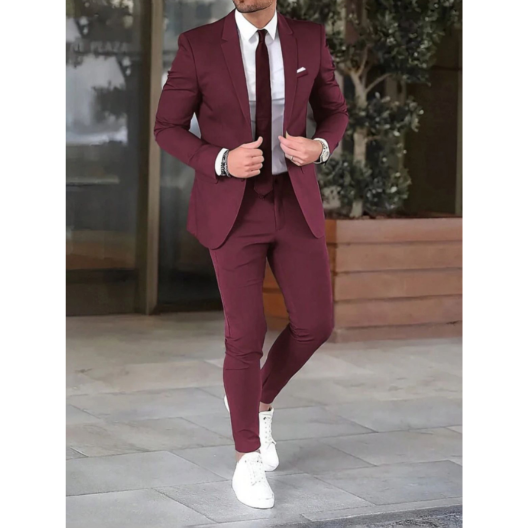 Gael | Traje para hombre de dos piezas con blazer recto