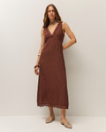 Vestido largo lace
