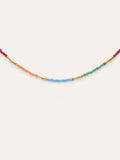 Collar Dye Peces Acero Baño Oro