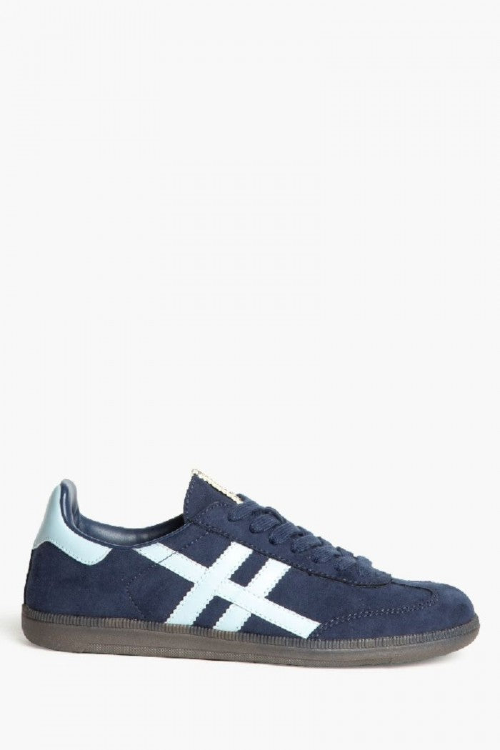 Sneakers azul tipo samba