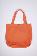 Bolso de loneta naranja con opción de personalizarlo