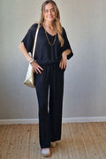 Pantalón de bambula negro