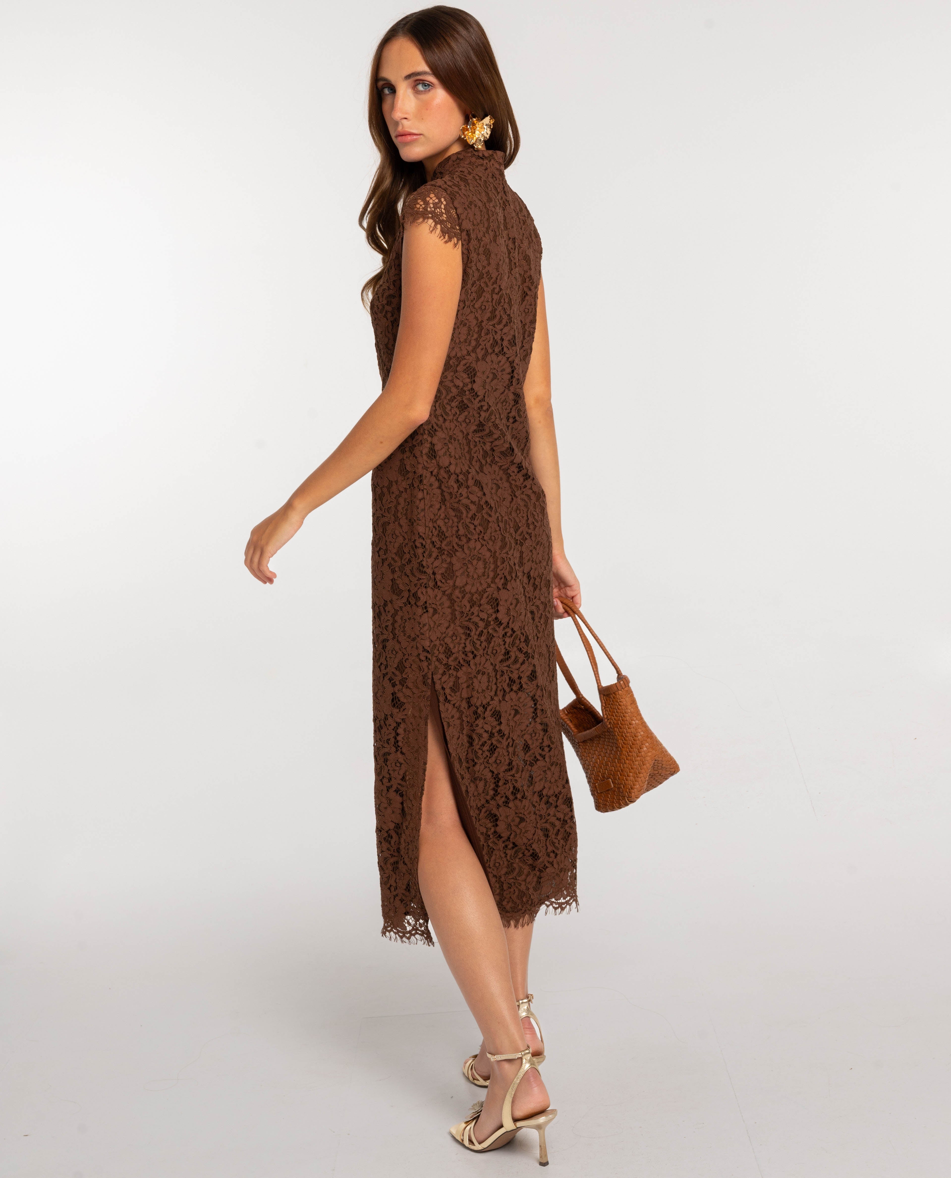 VESTIDO STARBOUND · MARRÓN